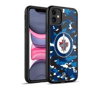 Head Case Designs sous Licence Officielle NHL Camouflage Winnipeg Jets Coque en Gel renforcée [Protection de Qualité Militaire] Compatible avec Apple iPhone 11