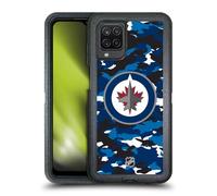 Head Case Designs sous Licence Officielle NHL Camouflage Winnipeg Jets Étui Antichoc Ultra-Blindé Compatible avec Samsung Galaxy A12 (2020)