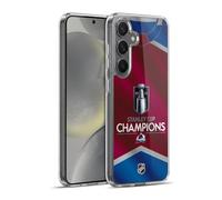 Head Case Designs sous Licence Officielle NHL Colorado Avalanche Jersey 2022 Stanley Cup Champions Coque en Gel [Qualité Militaire] Compatible avec Samsung Galaxy S24+ 5G Et Compatible avec MagSafe