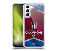 Head Case Designs sous Licence Officielle NHL Colorado Avalanche Jersey 2022 Stanley Cup Champions Coque en Gel [Qualité Militaire] Compatible avec Samsung Galaxy S21 5G Et Compatible avec MagSafe
