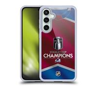 Head Case Designs sous Licence Officielle NHL Colorado Avalanche Jersey 2022 Stanley Cup Champions Coque en Gel [Qualité Militaire] Compatible avec Samsung Galaxy S23 FE 5G Et Compatible avec MagSafe