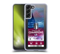 Head Case Designs sous Licence Officielle NHL Colorado Avalanche Ticket 2022 Stanley Cup Champions Coque en Gel [Qualité Militaire] Compatible avec Samsung Galaxy S22+ 5G Et Compatible avec MagSafe