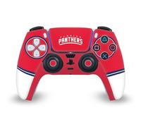 Head Case Designs sous Licence Officielle NHL Énorme Florida Panthers Vinyle Plaque Frontale Autocollant De Jeu Peau Autocollant Couverture Compatible avec Sony PlayStation 5 PS5 DualSense Controller