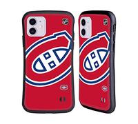 Head Case Designs sous Licence Officielle NHL Énorme Montreal Canadiens Coque Hybride Compatible avec Apple iPhone 11