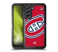 Head Case Designs sous Licence Officielle NHL Énorme Montreal Canadiens Étui Antichoc Ultra-Blindé Compatible avec Samsung Galaxy S21 FE 5G