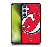 Head Case Designs sous Licence Officielle NHL Énorme New Jersey Devils Coque en Gel renforcée [Protection de Qualité Militaire] Compatible avec Samsung Galaxy A35 5G
