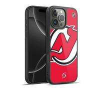 Head Case Designs sous Licence Officielle NHL Énorme New Jersey Devils Coque en Gel renforcée [Protection de Qualité Militaire] Compatible avec Apple iPhone 16 Pro Max