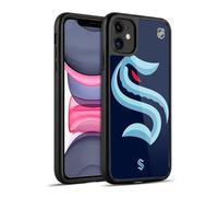 Head Case Designs sous Licence Officielle NHL Énorme Seattle Kraken Coque en Gel renforcée [Protection de Qualité Militaire] Compatible avec Apple iPhone 11