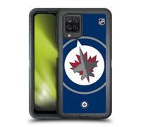 Head Case Designs sous Licence Officielle NHL Énorme Winnipeg Jets Étui Antichoc Ultra-Blindé Compatible avec Samsung Galaxy A12 (2020)