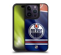 Head Case Designs Sous Licence Officielle NHL Jersey Edmonton Oilers Coque en gel renforcée [Protection de Qualité Militaire] Compatible avec Apple iPhone 14 Pro