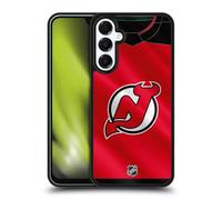 Head Case Designs sous Licence Officielle NHL Jersey New Jersey Devils Coque en Gel renforcée [Protection de Qualité Militaire] Compatible avec Samsung Galaxy A16 5G