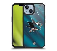 Head Case Designs Sous Licence Officielle NHL Jersey San Jose Sharks Coque en gel renforcée [Protection de Qualité Militaire] Compatible avec Apple iPhone 14