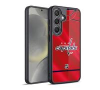 Head Case Designs sous Licence Officielle NHL Jersey Washington Capitals Coque en Gel renforcée [Protection de Qualité Militaire] Compatible avec Samsung Galaxy S24 5G
