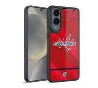 Head Case Designs sous Licence Officielle NHL Jersey Washington Capitals Coque en Gel renforcée [Protection de Qualité Militaire] Compatible avec Samsung Galaxy S25 Edge