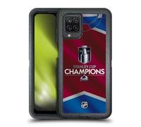 Head Case Designs sous Licence Officielle NHL Maillot Colorado Avalanche Champions De La Coupe Stanley 2022 Étui Antichoc Ultra-Blindé Compatible avec Samsung Galaxy A12 (2020)