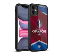Head Case Designs sous Licence Officielle NHL Maillot Colorado Avalanche Champions De La Coupe Stanley 2022 Coque en Gel renforcée [Protection de Qualité Militaire] Compatible avec Apple iPhone 11