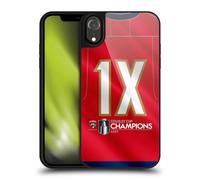 Head Case Designs sous Licence Officielle NHL Maillot Florida Panthers Champions De La Coupe Stanley 2024 Coque en Gel renforcée [Protection de Qualité Militaire] Compatible avec Apple iPhone XR