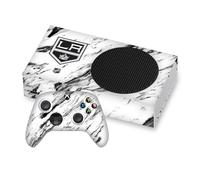 Head Case Designs sous Licence Officielle NHL Marbre Los Angeles Kings Vinyle Autocollant De Jeu Peau Autocollant Couverture Compatible avec Xbox Series S Console and Controller Bundle