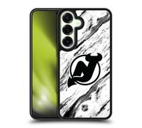 Head Case Designs sous Licence Officielle NHL Marbre New Jersey Devils Coque en Gel renforcée [Protection de Qualité Militaire] Compatible avec Samsung Galaxy S25