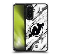 Head Case Designs sous Licence Officielle NHL Marbre New Jersey Devils Coque en Gel renforcée [Protection de Qualité Militaire] Compatible avec Samsung Galaxy A36 5G