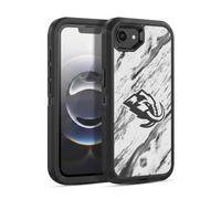 Head Case Designs sous Licence Officielle NHL Marbre Utah Mammoth Étui Antichoc Ultra-Blindé Compatible avec Apple iPhone 16e / iPhone 17e