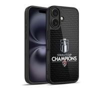 Head Case Designs sous Licence Officielle NHL Modèle De Rondelle Florida Panthers Champions De La Coupe Stanley 2024 Coque en Gel renforcée [Qualité Militaire] Compatible avec Apple iPhone 16