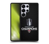 Head Case Designs Sous Licence Officielle NHL Modèle De Rondelle Florida Panthers Champions De La Coupe Stanley 2024 Coque en gel renforcée [Qualité Militaire] Compatible avec Samsung Galaxy S25 Ultra