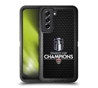Head Case Designs sous Licence Officielle NHL Modèle De Rondelle Florida Panthers Champions De La Coupe Stanley 2024 Étui Antichoc Ultra-Blindé Compatible avec Samsung Galaxy S21 FE 5G