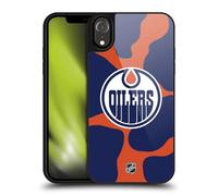 Head Case Designs sous Licence Officielle NHL Modèle de Vache Edmonton Oilers Coque en Gel renforcée [Protection de Qualité Militaire] Compatible avec Apple iPhone XR