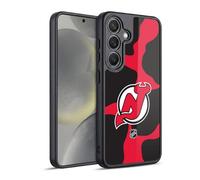 Head Case Designs sous Licence Officielle NHL Modèle de Vache New Jersey Devils Coque en Gel renforcée [Protection de Qualité Militaire] Compatible avec Samsung Galaxy S24 5G