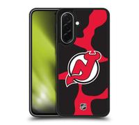 Head Case Designs sous Licence Officielle NHL Modèle de Vache New Jersey Devils Coque en Gel renforcée [Protection de Qualité Militaire] Compatible avec Samsung Galaxy A36 5G