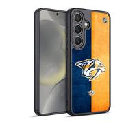 Head Case Designs sous Licence Officielle NHL Moitié en détresse Nashville Predators Coque en Gel renforcée [Protection de Qualité Militaire] Compatible avec Samsung Galaxy S24 5G