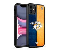 Head Case Designs sous Licence Officielle NHL Moitié en détresse Nashville Predators Coque en Gel renforcée [Protection de Qualité Militaire] Compatible avec Apple iPhone 11