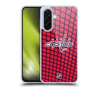 Head Case Designs sous Licence Officielle NHL Motif Réseau Washington Capitals Coque en Gel [Protection de Qualité Militaire] Compatible avec Samsung Galaxy A36 5G