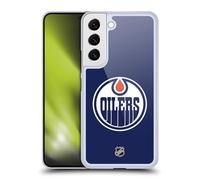Head Case Designs sous Licence Officielle NHL Plaine Edmonton Oilers Coque Dure pour l'arrière Compatible avec Samsung Galaxy S22 5G