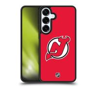 Head Case Designs sous Licence Officielle NHL Plaine New Jersey Devils Coque en Gel renforcée [Protection de Qualité Militaire] Compatible avec Samsung Galaxy S25+