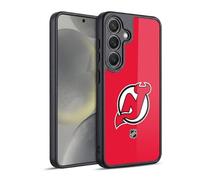 Head Case Designs sous Licence Officielle NHL Plaine New Jersey Devils Coque en Gel renforcée [Protection de Qualité Militaire] Compatible avec Samsung Galaxy S24 5G