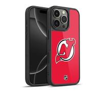 Head Case Designs sous Licence Officielle NHL Plaine New Jersey Devils Coque en Gel renforcée [Protection de Qualité Militaire] Compatible avec Apple iPhone 16 Pro