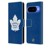 Head Case Designs sous Licence Officielle NHL Plaine Toronto Maple Leafs Étui Portefeuille en Cuir Compatible avec Google Pixel 10