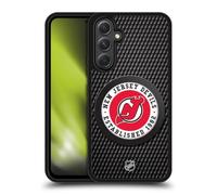 Head Case Designs sous Licence Officielle NHL Texture de Rondelle New Jersey Devils Coque en Gel renforcée [Protection de Qualité Militaire] Compatible avec Samsung Galaxy A54 5G