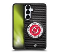 Head Case Designs sous Licence Officielle NHL Texture de Rondelle New Jersey Devils Coque en Gel renforcée [Protection de Qualité Militaire] Compatible avec Samsung Galaxy S25+