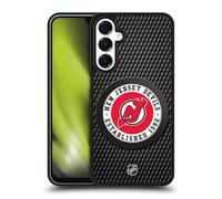 Head Case Designs sous Licence Officielle NHL Texture de Rondelle New Jersey Devils Coque en Gel renforcée [Protection de Qualité Militaire] Compatible avec Samsung Galaxy A16 5G