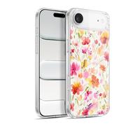 Head Case Designs sous Licence Officielle Ninola Cosmos Wildflowers Jaune Beau Floral Pastel Coque en Gel [Qualité Militaire] Compatible avec Apple iPhone 17 Air Et avec MagSafe