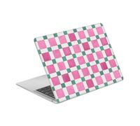 Head Case Designs sous Licence Officielle Ninola Mosaïque Géométrique Rose Vert Collection 2025-26 Vinyle Autocollant Peau Autocollant Couverture Compatible avec MacBook Air 13.3" A1932/A2179