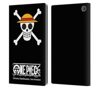 Head Case Designs sous Licence Officielle One Piece Logo Classique D'équipage Art Graphique Étui Portefeuille en Cuir Compatible avec Amazon Fire Max 11 2023