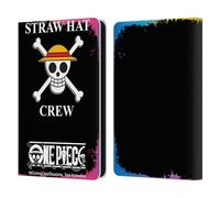 Head Case Designs sous Licence Officielle One Piece Logo Crew Coloré Art Graphique Étui Portefeuille en Cuir Compatible avec Amazon Kindle 11th Gen 6in 2022