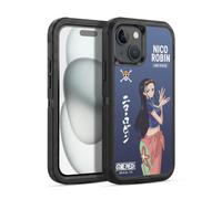 Head Case Designs sous Licence Officielle One Piece Nico Robin Art Graphique Étui Antichoc Ultra-Blindé Compatible avec Apple iPhone 15