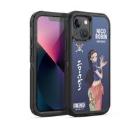 Head Case Designs sous Licence Officielle One Piece Nico Robin Art Graphique Étui Antichoc Ultra-Blindé Compatible avec Apple iPhone 13