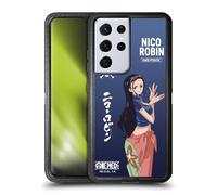 Head Case Designs sous Licence Officielle One Piece Nico Robin Art Graphique Étui Antichoc Ultra-Blindé Compatible avec Samsung Galaxy S21 Ultra 5G