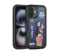 Head Case Designs sous Licence Officielle One Piece Nico Robin Art Graphique Étui Antichoc Ultra-Blindé Compatible avec Apple iPhone 16